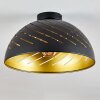 Osina Lampa Sufitowa czarny, 1-punktowy