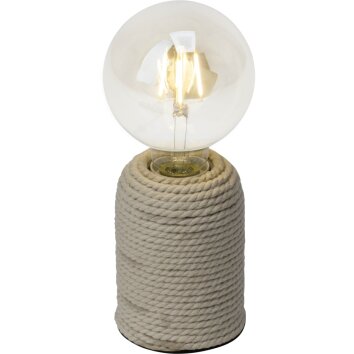 Oświetlenie Brilliant Cardu lampa stołowa brązowy, 1-punktowy