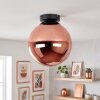 Gastor lampa sufitowa kula E27 z okrągłym kloszem, retro vintage do salonu