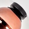 Gastor plafon kula E27, lampa sufitowa z kulistym kloszem retro vintage