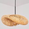 Bauro lampa wisząca nad stół z wypukłym kloszem, podłużna, długość 50 cm