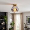 Gastor plafon kulisty E27, lampa sufitowa kula do salonu w stylu retro vintage