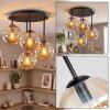 Gastor lampa sufitowa z kulistymi kloszami E14, 4-punktowa, retro vintage