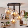 Gastor lampa sufitowa z kulistymi kloszami E14, 4-punktowa, retro vintage