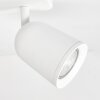 LED Lemak spot sufitowy 3-punktowy GU10, regulowana lampa sufitowa
