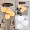 Gastor lampa sufitowa 4-punktowa z kulistymi kloszami E14 do salonu i jadalni