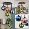 Gastor kulista lampa sufitowa 4-punktowa retro vintage do salonu i jadalni