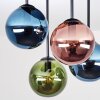 Gastor kulista lampa sufitowa 4-punktowa retro vintage do salonu i jadalni