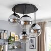 Lampa sufitowa Gastor 4-punktowa z kulistymi kloszami E14 do salonu