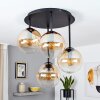 Gastor lampa sufitowa 4-punktowa E14 z kulistymi kloszami w stylu retro