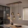 Koyoto lampa wisząca 6-punktowa E27 z kulistymi kloszami do jadalni