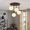 Chehalis lampa sufitowa kulista 4-punktowa G9 do salonu i jadalni retro vintage