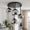 Chehalis lampa sufitowa 4-punktowa z kulistymi kloszami G9, ø 38 cm