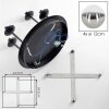 Chehalis lampa sufitowa z kulistymi kloszami, 4-punktowa, G9, ø 35 cm, do salonu