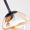 Chehalis lampa sufitowa kule G9, 4-punktowa, retro do salonu i jadalni