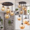 Chehalis lampa sufitowa 4-punktowa G9 z kulistymi kloszami, retro vintage