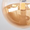 Chehalis lampa sufitowa 4-punktowa G9 z kulistymi kloszami, retro vintage