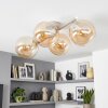 Gastor lampa sufitowa 4-punktowa z kulistymi kloszami E14, retro vintage