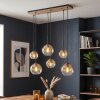 Koyoto lampa wisząca 6-punktowa z kulistymi kloszami do jadalni i salonu