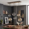 Koyoto lampa wisząca z kulistymi kloszami, 6-punktowa lampa nad stół