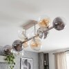 Gastor listwowa lampa sufitowa 10-punktowa, żyrandol retro do salonu