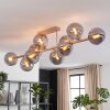 Gastor 10-punktowa lampa sufitowa z kulistymi kloszami do salonu i jadalni