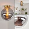 Gastor plafon sufitowy E27, kulista lampa sufitowa retro Ø 25 cm