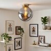 Gastor plafon sufitowy E27, kulista lampa sufitowa retro Ø 25 cm