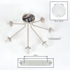 Koyoto 7-punktowa lampa sufitowa kulista E14, Ø 82 cm, retro boho