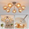 Koyoto kulista lampa sufitowa 7-punktowa E14, średnica 82 cm, styl retro