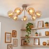 Koyoto kulista lampa sufitowa 7-punktowa E14, średnica 82 cm, styl retro