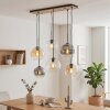 Koyoto lampa wisząca nad stół, lampa wisząca 6-punktowa do jadalni E27