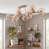 Koyoto lampa sufitowa z kulami, plafon 10-punktowy E14 retro do salonu i jadalni