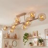 Koyoto lampa sufitowa z kulami, plafon 10-punktowy E14 retro do salonu i jadalni