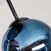 Koyoto lampa sufitowa z kulistymi kloszami, 4-punktowa E14 retro do salonu