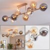 Gastor lampa sufitowa z kulami, 10-punktowa, retro vintage do salonu