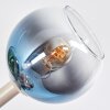 Koyoto lampa sufitowa 10-punktowa E14, lampa do salonu z kulistymi kloszami