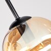 Koyoto lampa sufitowa E14 4-punktowa z kulistymi kloszami do salonu, ø 38 cm