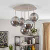 Gastor lampa sufitowa 5-punktowa z kulistymi kloszami do salonu i jadalni, Ø 45 cm