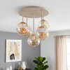 Gastor 5-punktowa lampa sufitowa z kulistymi kloszami E14, ø 45 cm