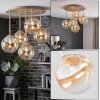 Chehalis lampa sufitowa 5-punktowa, kuliste klosze G9, średnica 45 cm