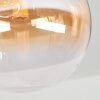 Chehalis lampa sufitowa 5-punktowa, kuliste klosze G9, średnica 45 cm