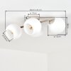 Koyoto lampa sufitowa z kulami 4-punktowa E14, nowoczesna do salonu i jadalni