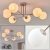 Koyoto lampa sufitowa 6-punktowa E14, kuliste klosze, Ø 78 cm, nowoczesna