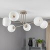Koyoto lampa sufitowa 6-punktowa E14, kuliste klosze, Ø 78 cm, nowoczesna