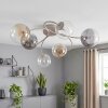 Chehalis lampa sufitowa 6-punktowa G9, plafon kulisty ø 58 cm z falistymi ramionami