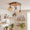 Gastor lampa sufitowa E14 4-punktowa z kulistymi kloszami retro vintage boho