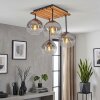 Koyoto lampa sufitowa 4-punktowa z kulistymi kloszami E14 do salonu