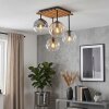 Koyoto lampa sufitowa 4-punktowa z kulistymi kloszami E14 boho vintage