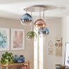 Koyoto lampa sufitowa, plafon 4-punktowy z kulistymi kloszami Ø 38 cm